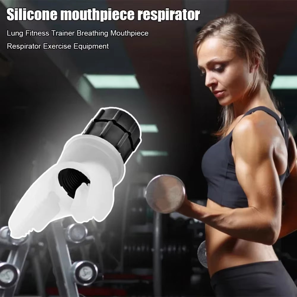 Revolutionize Your Breathing: Lung Face Mouthpiece Respirator - The Ultimate Respiratory Muscle Trainer for Enhanced Endurance and Vitality