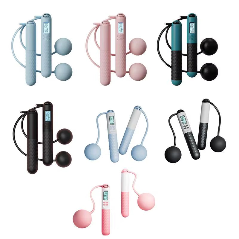 Revolutionary Weighted Ropeless Jump Rope with Smart Counter - Perfect for Home and Gym Workouts