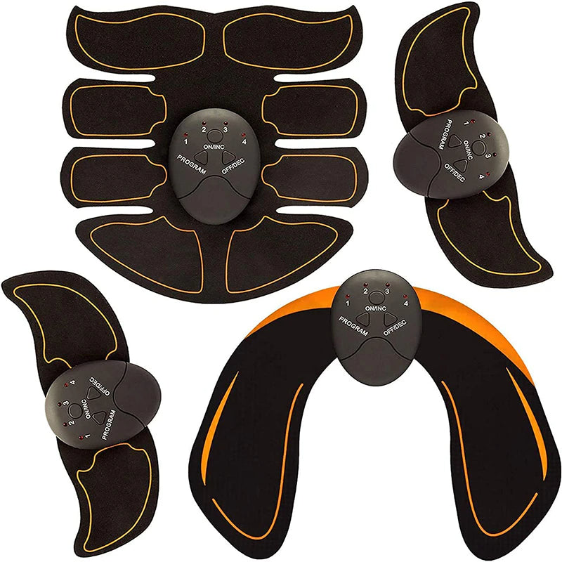 Revolutionary EMS Abdominal Muscle Toning Trainer - Get Fit Anytime, Anywhere!