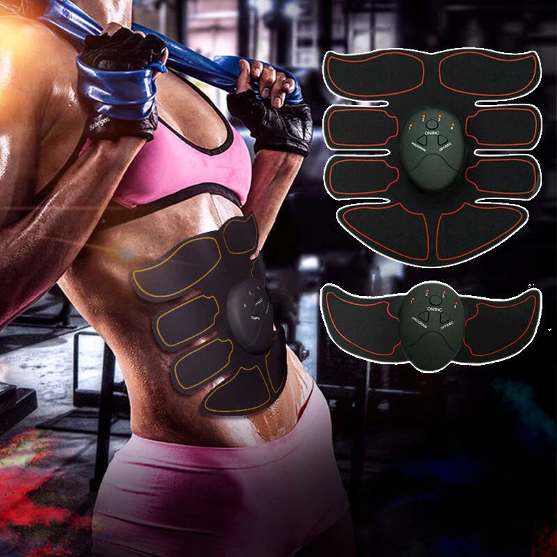Revolutionary EMS Abdominal Muscle Toning Trainer - Get Fit Anytime, Anywhere!