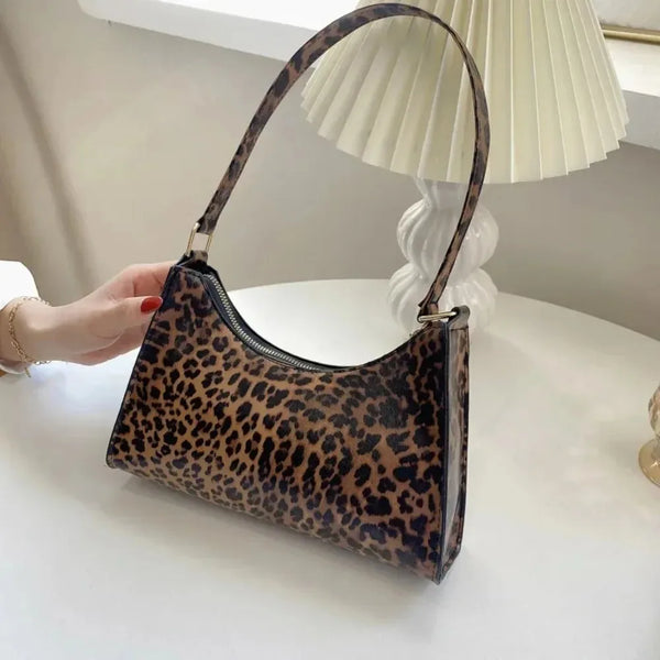 Chic Zebra & Leopard Shoulder Bag™