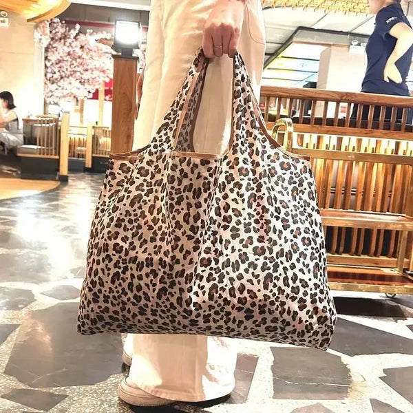 Stylish Leopard Print Folding Handbag™